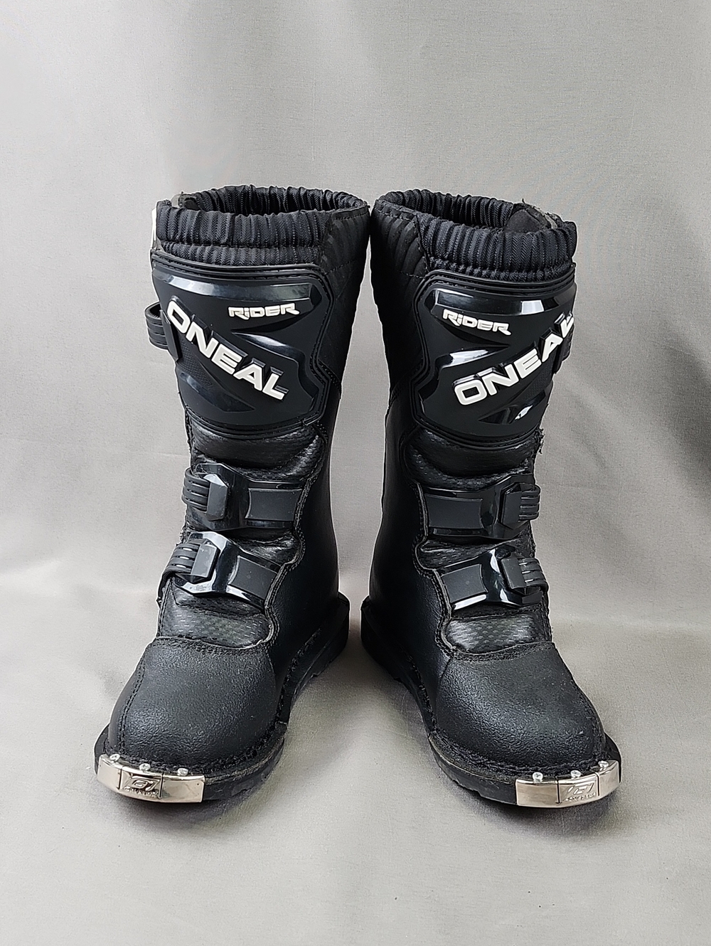 O'NEAL Youth Rider Boots Black Size US 1 Europe 33 Motorcycle Motocross